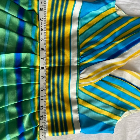 Silk Multicolour dress - Picture 6 of 9